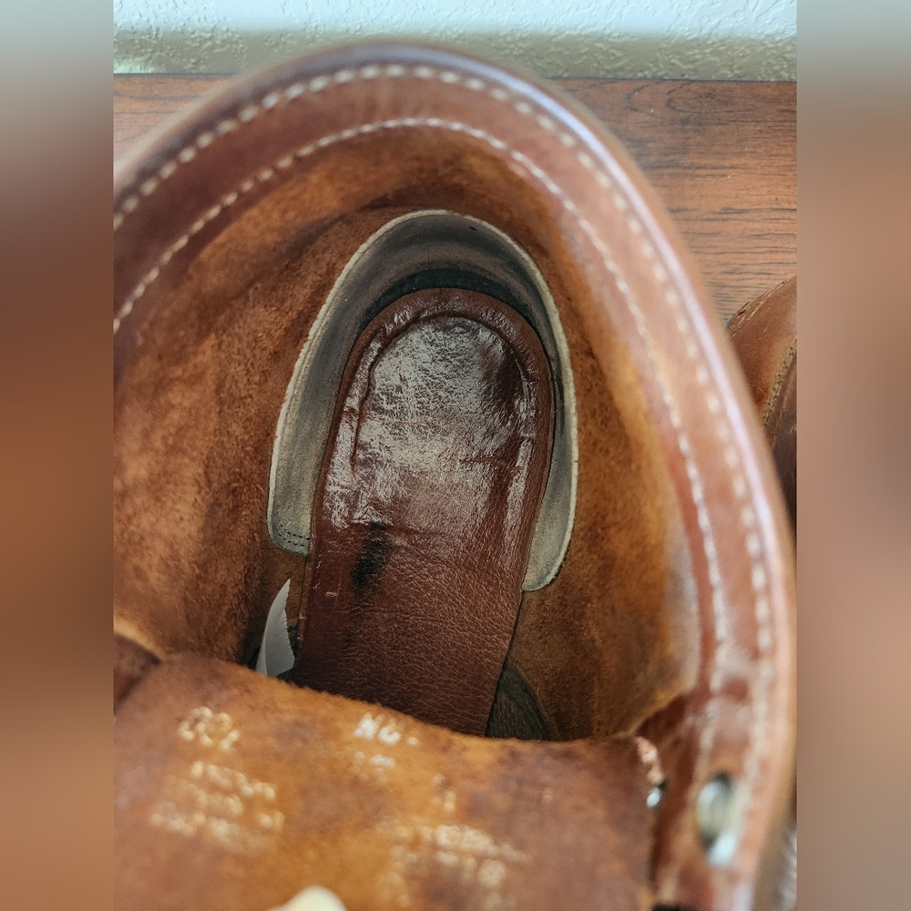 FRYE Men's Prison Combat Brown Boot 12806036 - Picture 5 of 16